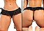 CALCINHA MEGA TAILANDESA - BLACK - Ajustável em Renda e Com Laços - Imagem 2