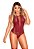 Body em Renda e Tule Poá- COR Sensuale- TAM GG Y7083 - Imagem 1