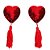 Protetor de Mamilo Com Paete -Par Tapa Mamilos- VERMELHO- - Imagem 1