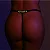 Calcinha Ajustável Sexy Hot Frase Brilha No Escuro Neon- PUTINHA-BLACK- - Imagem 1