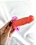 Anel Peniano Pérola com Vibrador, Estimulador de Clitóris e Anal- e Pérola -Transparente- - Imagem 2