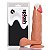Splash - Pênis Que Ejacula 20x4,5cm Com Escroto -Penetração Vaginal ou Anal -Realístico Bege- - Imagem 6