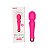 Vibrador Massageador Estilo Varinha Mágica com 7 Modos de Vibração --Recarregável - (Rosa) 15,4 x 3,5 cm - Imagem 4