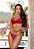 Conjunto Victória - Conj. de Renda Sem Bojo Com Meia Taça Forrada-Rendado é Puro Charme-TAM G- Y7069 Vermelho / Rubi - Imagem 1