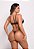 Conjunto Victória - Conj. de Renda Sem Bojo Com Meia Taça Forrada-Rendado é Puro Charme-TAM G- Y7069-Preto com Pink - Imagem 3