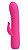 Vibrador de Ponto G e Clitóris - Recarregável - Tim - Pretty Love- 12 Funções de Vibração- COR MAGENTA- - Imagem 5