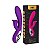 Vibrador de Clitóris e Ponto G Recarregável Com 20 Modos de Vibrações- Mais Que Perfeito Cor: Roxo-Carregador USB - Imagem 2