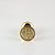 Plug de Metal Com Pedras Cravejadas (HA134D) TAM P- DOURADO PEDRAS CRAVEJADAS- - Imagem 4