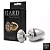 Plug de Metal Com Pedras Cravejadas (HA134C) TAM P- PRATA PEDRAS CRAVEJADAS- - Imagem 3