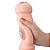 Masturbador Lanterna Dupla com Vagina e Boca em Cyberskin-Possui 2 Canais Para Uma Melhor Masturbação. - Imagem 2