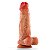 Pênis Realístico Com Ventosa Possui Glande- Escroto -Lubrificar Antes da Penetração Para Uso Anal ou Vagina- (Medidas Aproximadas) 19.0 X 5.0- 9552- - Imagem 6