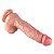 Pênis Realístico com Ventosa - Silicone Líquido -Lubrificar Antes da Penetração Para Uso Anal ou Vaginal 24,0 x 4,8cm (Medidas Aproximadas) - Imagem 5