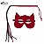 Kit Mascara + Chicote Mulher Gato Chicote Fino De Franja- Cor Vermelho - Imagem 4