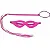 Kit Dominadora Perfeito Para Você Sensualizar -ROSA-1 Máscara 1 Chicote Fino- - Imagem 3
