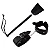 Kit Sensual -Contém: 01 Algema 01 Chibata Couro Sintético - Black Red - Imagem 5