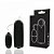 Massageador Capsula Vibração Youvibe (Multivelocidade) Preto - PILHA BRINDE - Imagem 1