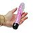 Vibrador Multivelocidade com Capa Texturizada Massageador Rosa - Imagem 5