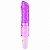 Vibrador Loves Sex In Her Shitty Com Capa Removível Em Formato de Pênis 17x3cm - Rosa 2 Pilhas Brinde - Imagem 4