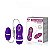 Vibrador Mini Egg em Silicone com 1 Modo de Vibração a Prova D'água Roxo - Imagem 8