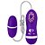 Vibrador Mini Egg em Silicone com 1 Modo de Vibração a Prova D'água Roxo - Imagem 2