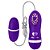 Vibrador Mini Egg em Silicone com 1 Modo de Vibração a Prova D'água Roxo - Imagem 3