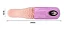 Vibrador  Em Formato De Língua Tongue Massageador Cor Rosa- PILHAS BRINDE - Imagem 3