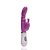 Vibrador Feminino Ponto G com Plug Lateral com 10 Funções  Jelly Duplo Moto- Roxo 2 PILHAS BRINDE - Imagem 5