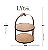 Suporte p/ Doces 2 and de Bambu c/ mold de Metal  19,5x19,5x26cm - Imagem 6