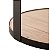 Suporte p/ Doces 2 and de Bambu c/ mold de Metal  19,5x19,5x26cm - Imagem 4