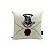 Almofada Carta Hogwarts Fibra Veludo  40x40cm - Imagem 1