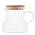 Jarra de Vidro c/ tampa de Bambu CLASSIC 500ml - Imagem 3