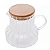 Jarra de Vidro c/ tampa de Bambu CLASSIC 500ml - Imagem 1
