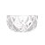 Bowl de Cristal de Chumbo Deli Diamond 11x5,5cm - Imagem 2