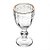 Taça de Licor de Cristal com Fio de Ouro IMPERIAL 50ml - Imagem 1
