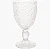 Taça p/ Água de Cristal Martelado  PETRA 320ml - Imagem 1