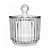 Manteigueira Francesa IMPERIO Cristal 9 x 9 x 11cm - Imagem 2