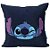 Almofada Fibra Veludo 25X25cm Stitch Oh Yeah - Imagem 1