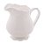 Leiteira de Porcelana Alto Relevo Branca 250ml - Imagem 1