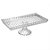 Travessa GENEVA C/ Pé  - Cristal 34,5 x 18,5 x 11,5 cm - Imagem 1