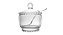 Açucareiro de Cristal com Colher  PEARL 200ML - Imagem 2