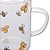 Cj 2 Canecas de Vidro Borossilicato   BEE 280ml - Imagem 2
