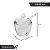 Açucareiro Cristal c/ Colher BUTTERFLY 130ml - Imagem 4