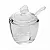 Açucareiro Cristal c/ Colher BUTTERFLY 130ml - Imagem 1