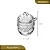 Açucareiro de Cristal c/ Colher e Tampa  IMPERIAL 240ml - Imagem 5