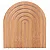 Cj 4 Porta Copos Aura 10x 11 x 1cm Bambu - Imagem 4