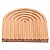 Cj 4 Porta Copos Aura 10x 11 x 1cm Bambu - Imagem 3