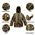 ROUPA CAMUFADA  PARA CAÇA (GHILIE) - Imagem 4