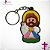 Chaveiro Emborrachado Jesus Misericordioso - Imagem 1