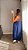 Vestido Diana azul - Imagem 2
