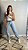 Calça jeans slouchy clara - Imagem 1